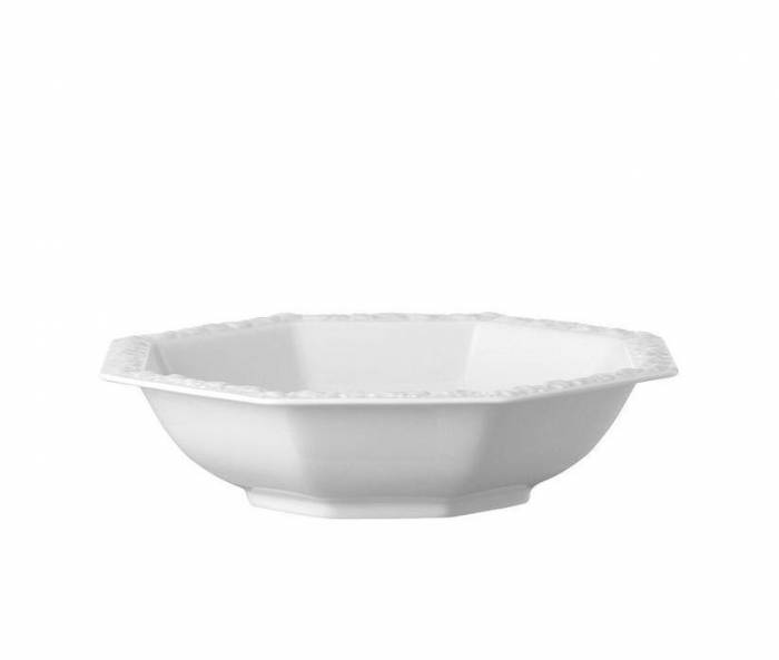 Салатник 21 см Rosenthal "White Maria" — премиальный немецкий фарфор