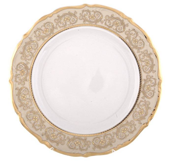 Bavaria Porcelain Крем блюдо круглое 32см