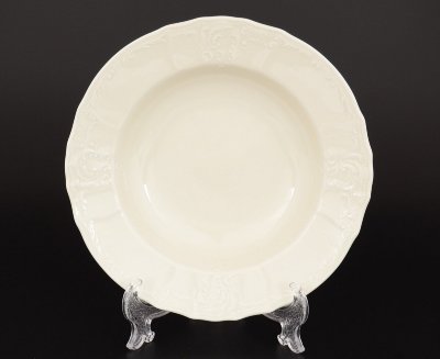 Bernadotte - набор тарелок для супа 6 шт 23 см Бернадот Ивори Недекорированный 0000 набор тарелок 23см для супа 6штук