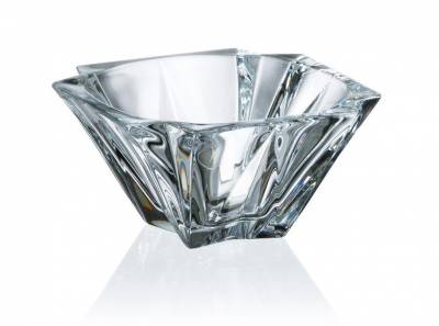 Чехия Crystalite Bohemia "Метрополитан" ваза для конфет 14,5см