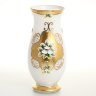 Белая Лепка Смальта ваза для цветов 26см S-A