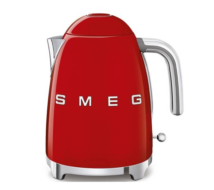 SMEG Италия Красный чайник электрический 1,7л  2400ВТ   