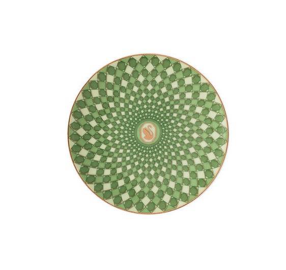 Розетка 10 см Rosenthal «Swarovski Signum Fern» — немецкий премиальный фарфор