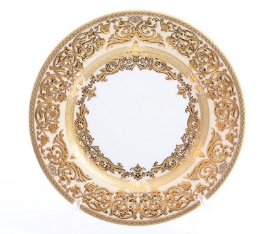Наталья Крем Голд - набор тарелок 17см Falken Porsellan Natalia Creme Gold набор тарелок 17см 6 штук