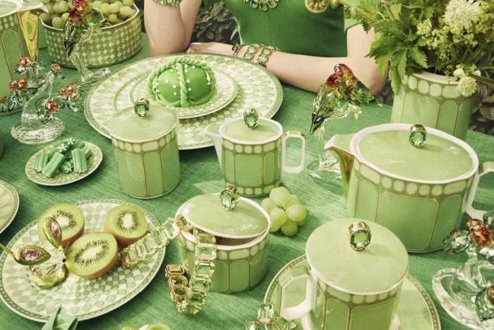  Rosenthal "Swarowski Signum Fern" тарелка 24см глубокая
