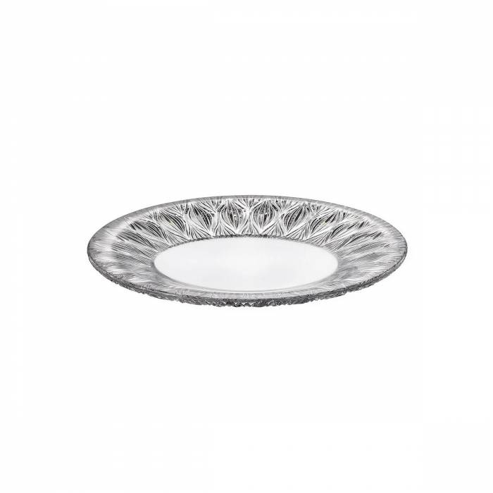 Чехия Crystalite Bohemia "Onion" тарелка 22,5см 