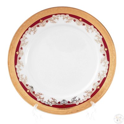 Тхун Кристина Красная Лилия набор тарелок 19см 6 штук Тхун Кристина Красная Лилия набор тарелок 19см 6 штук