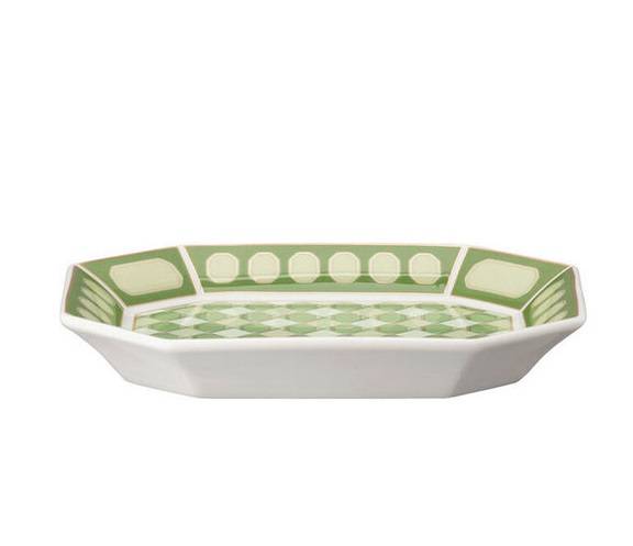 Блюдо 15х12 см Rosenthal «Swarovski Signum Fern» — немецкий премиальный фарфор
