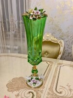 Rosaperla (Розаперла) Зеленая Цветы ваза для цветов 53см