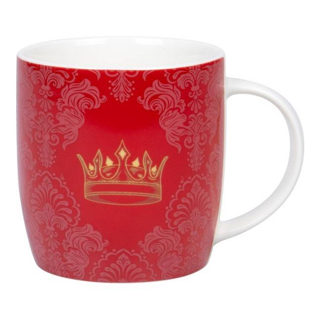 Германия Könitz "Royal Family Queen of Hearts" Красная кружка 400мл