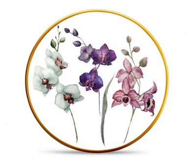 Орхидеи набор тарелок 25см 6шт Орхидеи набор тарелок 25см 6шт