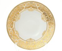 Falkenporzellan Natalia Creme Gold набор тарелок 23,5см для супа 6 штук