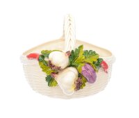 Orgia (Орджия) Итальянская керамика Овощи корзина овальная 32см
