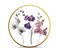 Орхидеи набор тарелок 21см 6шт  