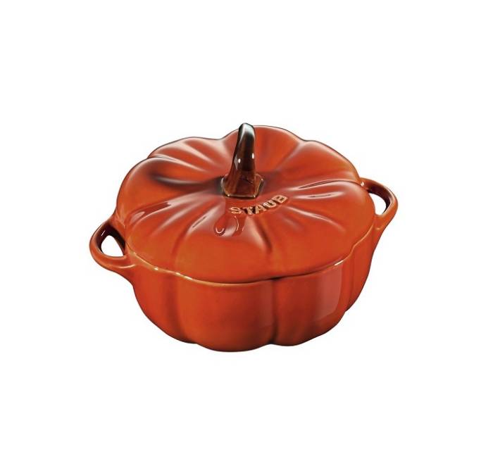 Staub "Керамика" Кастрюля - кокот Тыква 12см  500мл Корица