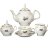 Bernadotte - чайный сервиз 6 персон - Бернадот Сливы сервиз чайный на 6 персон 15 предметов