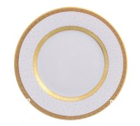 Falkenporzellan Constanza Diamond White Gold набор тарелок 22см закусочных 6 штук