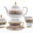 Imperial Blue Gold - чайный сервиз 6 персон - Falken Porzellan Imperial Blue Gold чайный сервиз на 6 персон 15 предметов