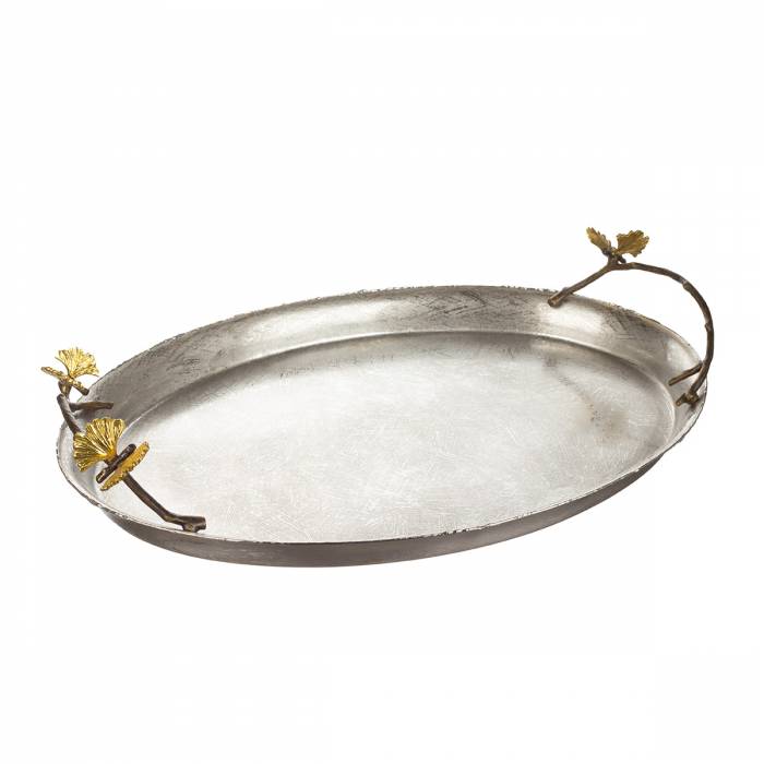 Michael Aram (Майкл Арам) "Butterfly Ginkgo" поднос овальный, 50х34 см