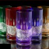 Цветной Хрусталь Фелиция набор стаканов 350мл (высота 16см) 6 шт   