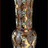Хрусталь с Золотом Смальта ваза для цветов напольная 78см арт.07006