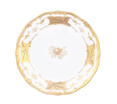 Кленовый Лист Белый набор десертных тарелок Веймар Кленовый Лист Белый 408 набор тарелок 15см десертных из 6ти штук 