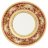 Алена Бордо Голд Констанца - набор закусочных тарелок 21см - Falken Porselan Alena 3D Bordo Gold Constanza набор тарелок 21 см