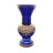 Синяя Лепка Смальта ваза для цветов 22 см 11989 - Синяя Лепка Смальта ваза для цветов 22 см 11989