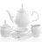 Bernadotte - Чайный сервиз 2021 Платина - Бернадот 2021 Платина Сервиз чайный на 6 персон из 15-ти предметов