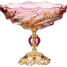 Rosaperla Розовая ваза для фруктов 31x31x25cм
