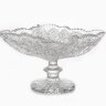 Хрусталь Снежинка Glasspo ваза для конфет 18 см