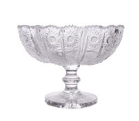 Хрусталь Снежинка Glasspo ваза для конфет 20 см