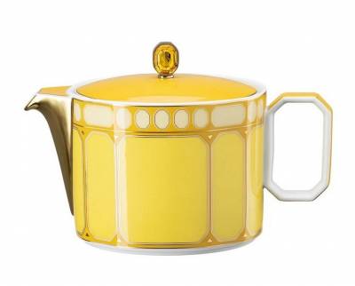 Чайник заварочный 750 мл Rosenthal «Swarovski Signum Jonquil» — немецкий премиальный фарфор