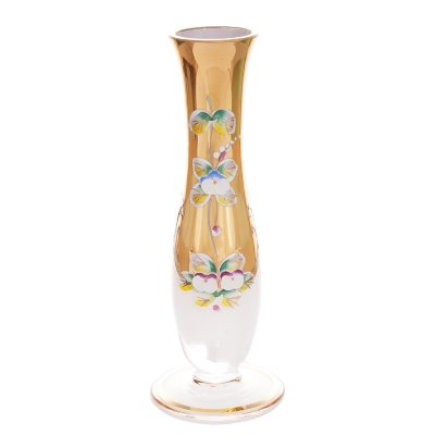Белая Лепка Смальта ваза для цветов 18 см 13277 Белая Лепка Смальта ваза для цветов 18 см 13277