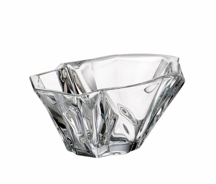 Чехия Crystalite Bohemia "Энигма" ваза для конфет 21см