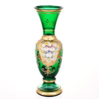 Зеленая Лепка Смальта ваза для цветов 20 см 14715