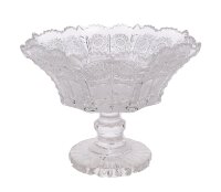 Хрусталь Снежинка Glasspo ваза для конфет 23 см 