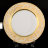 Falkenporzellan Tosca Creme Gold набор тарелок 21см  - 