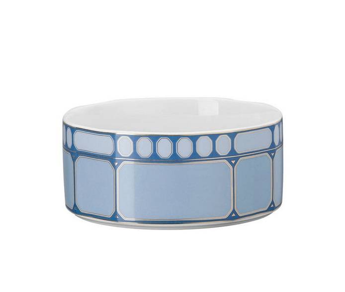 Салатник 14 см Rosenthal «Swarovski Signum Azure» — немецкий премиальный фарфор