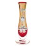 Красная Лепка Смальта ваза для цветов 18 см 13276