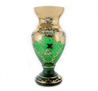 Зеленая Лепка Смальта ваза для цветов 35см 29307