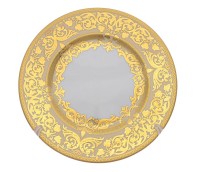 Falkenporzellan Natalia Creme Gold набор тарелок 23см закусочных 6штук