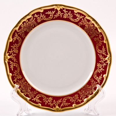 Веймар Ювел Красный набор тарелок 15см 6 штук Веймар Ювел Красный набор тарелок 15см 6 штук  
