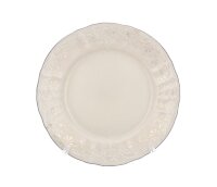Бернадотт Ивори Платиновая отводка набор тарелок 21см 6 штук