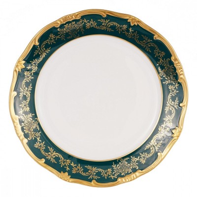 Веймар Ювел Зеленый набор тарелок 22см 6шт Веймар Ювел Зеленый набор тарелок 22см 6шт