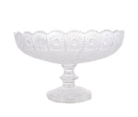 Хрусталь Снежинка Glasspo ваза для фруктов 25,5 см