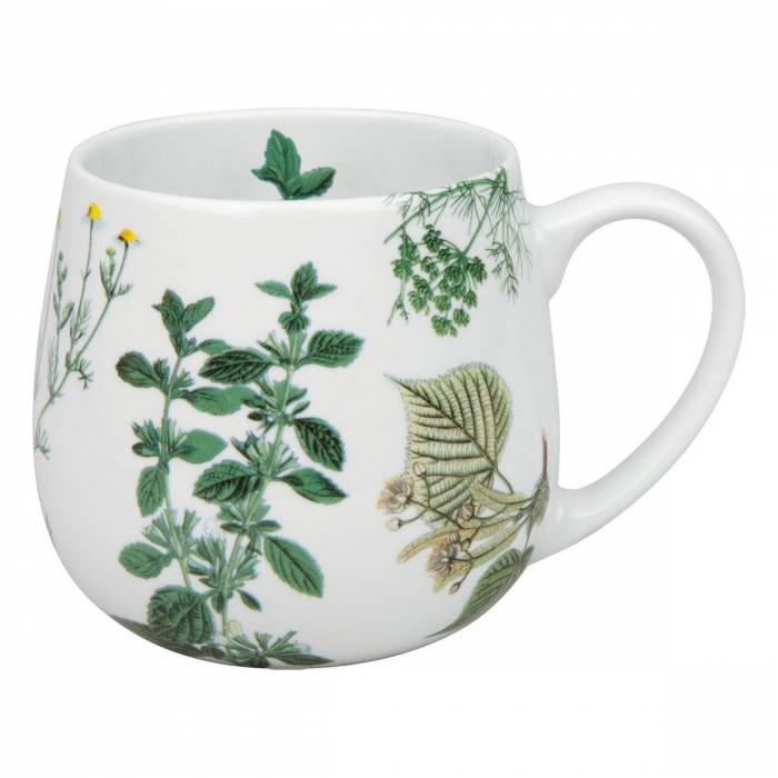 Германия Könitz "My favourite tea Kräuter" Зеленая кружка 400мл   