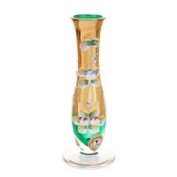 Зеленая Лепка Смальта ваза для цветов 18 см 13275
