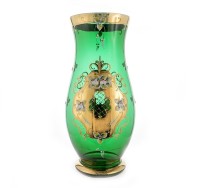Зеленая Лепка Смальта ваза для цветов 43см 29290