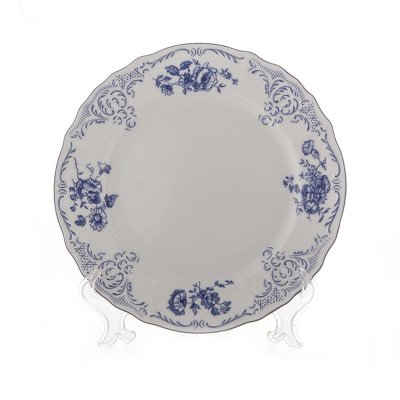 Bernadotte - Набор тарелок 17 см Бернадот Синие Розы 4074 набор тарелок 17см 6 штук